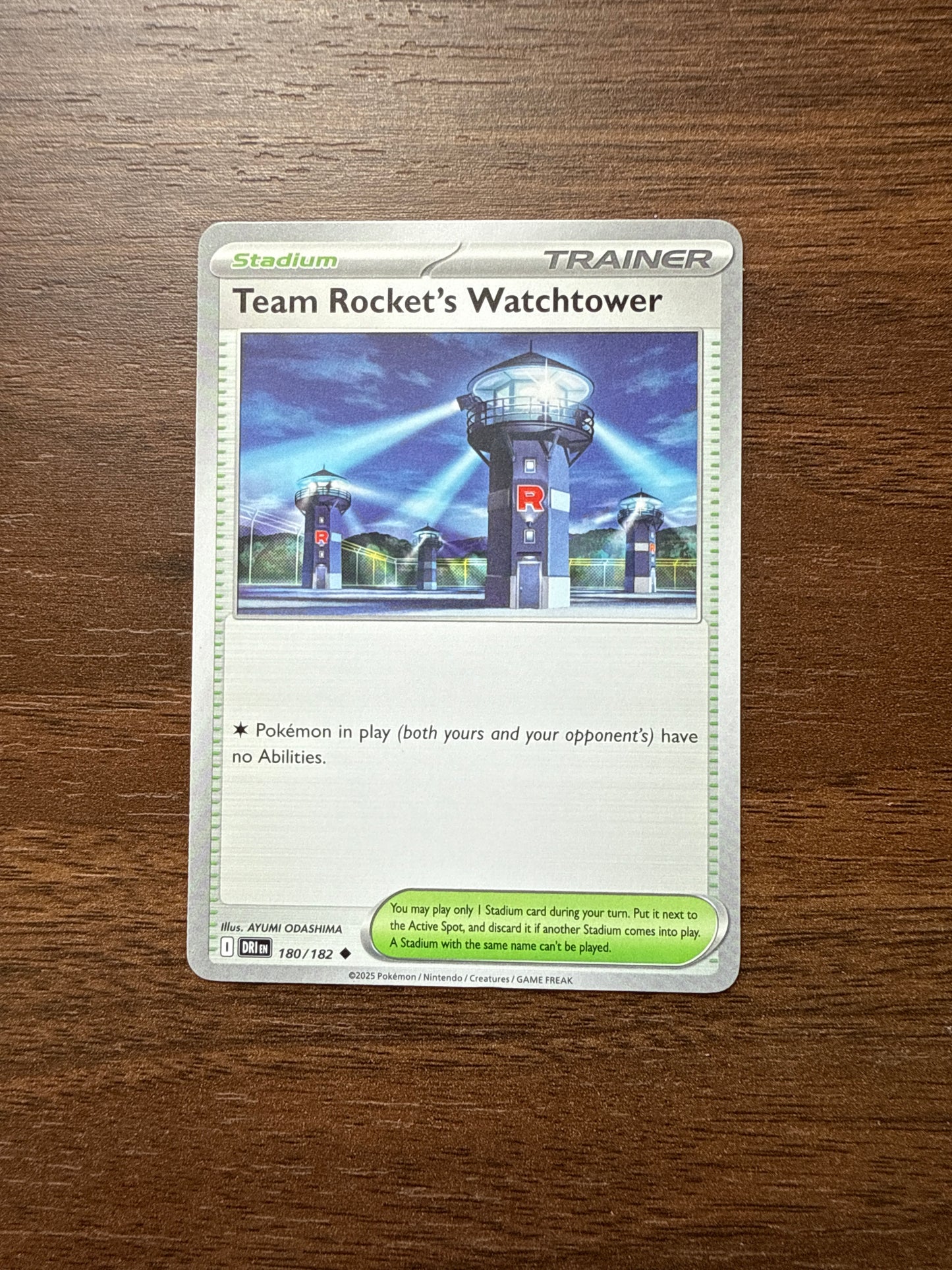 180/182 | Team Rocket’s Watchtower Common | Destined Rivals