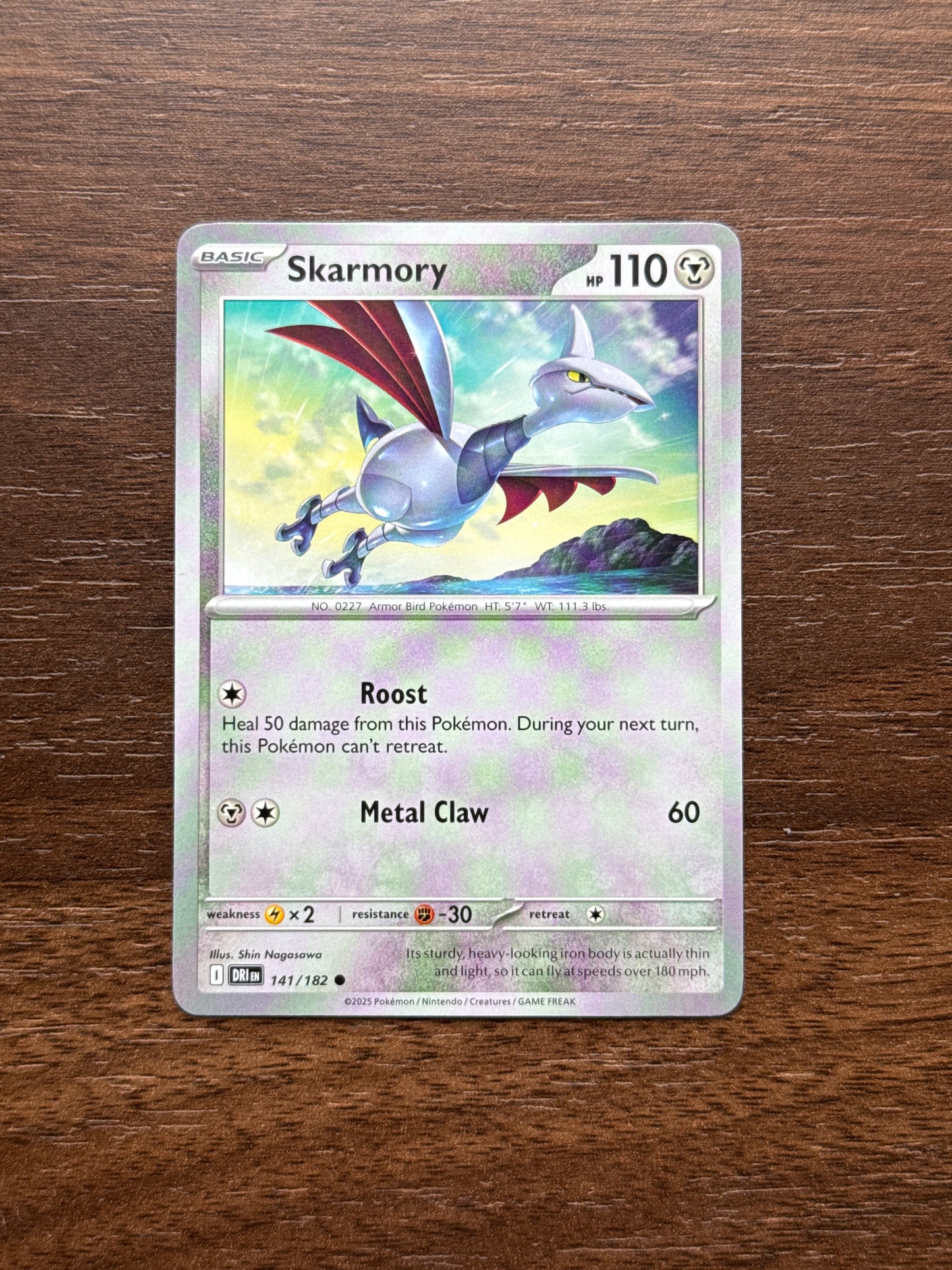 141/182 | Skarmory Common | Destined Rivals