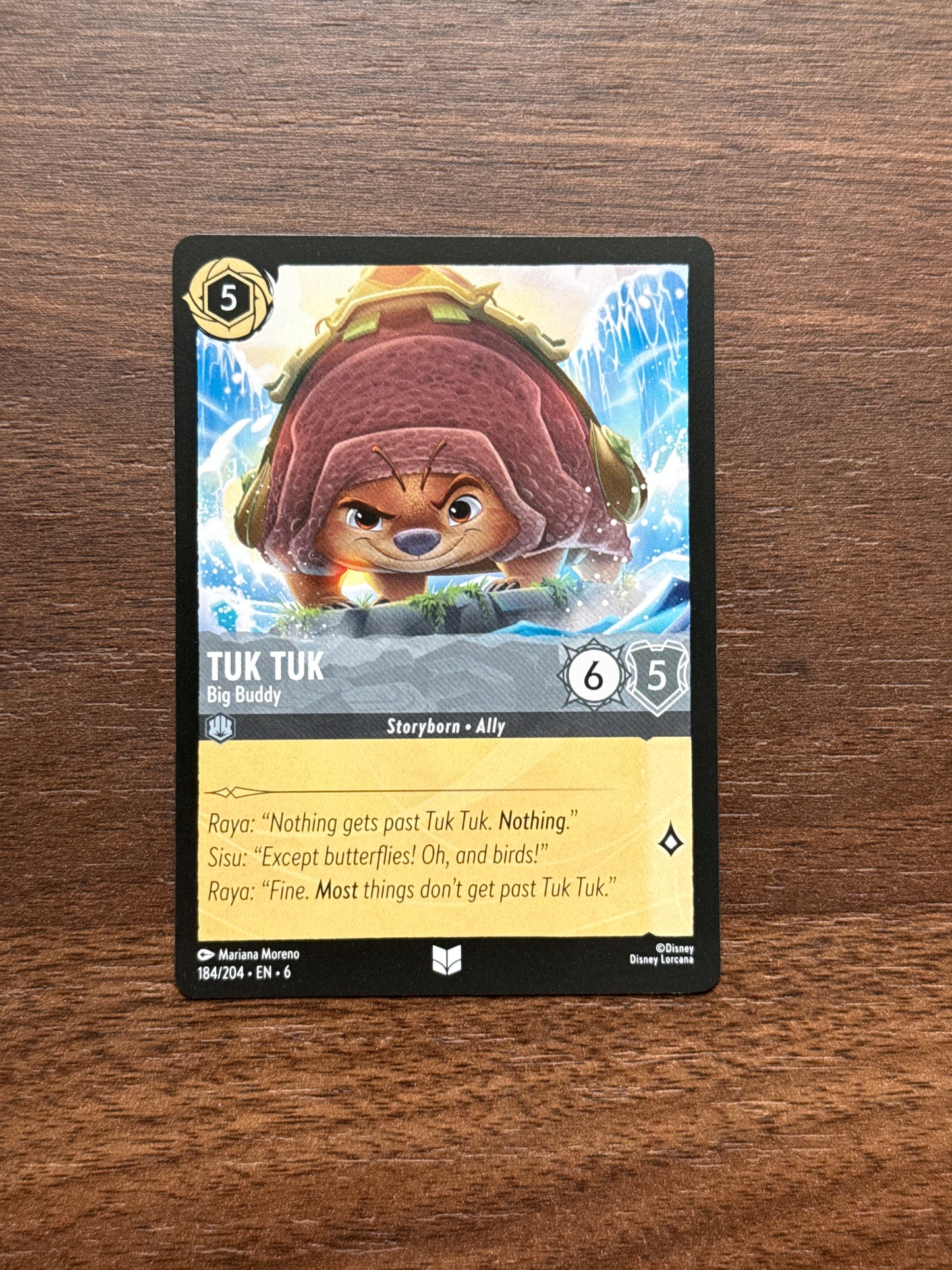 184/204 | Tuk Tuk Uncommon Card | Azurite Sea