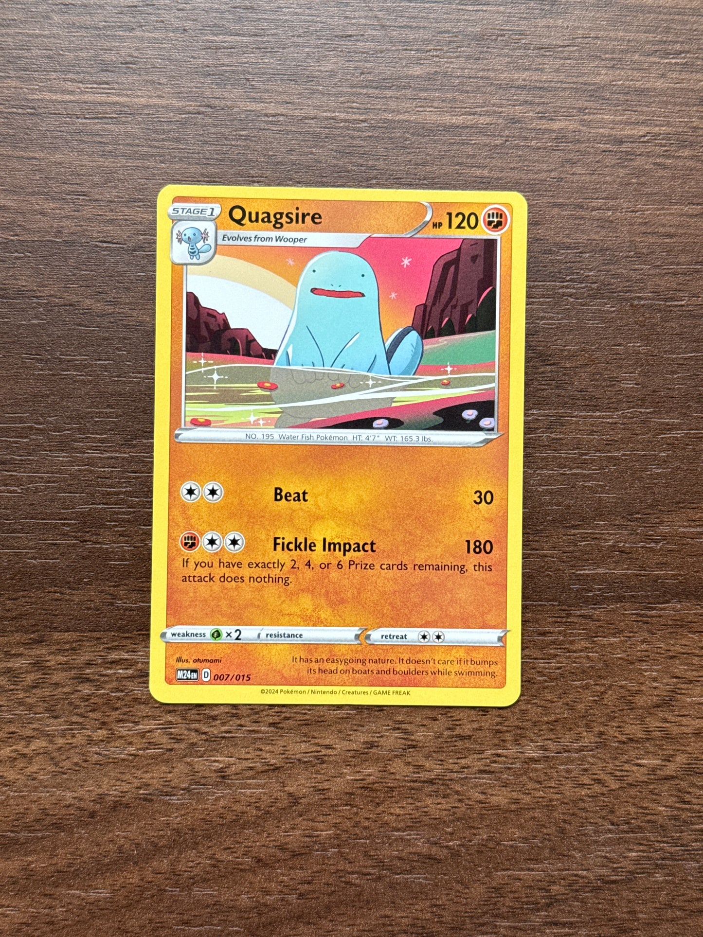 007/015 | Quagsire Common | McDonald's Dragon Discovery