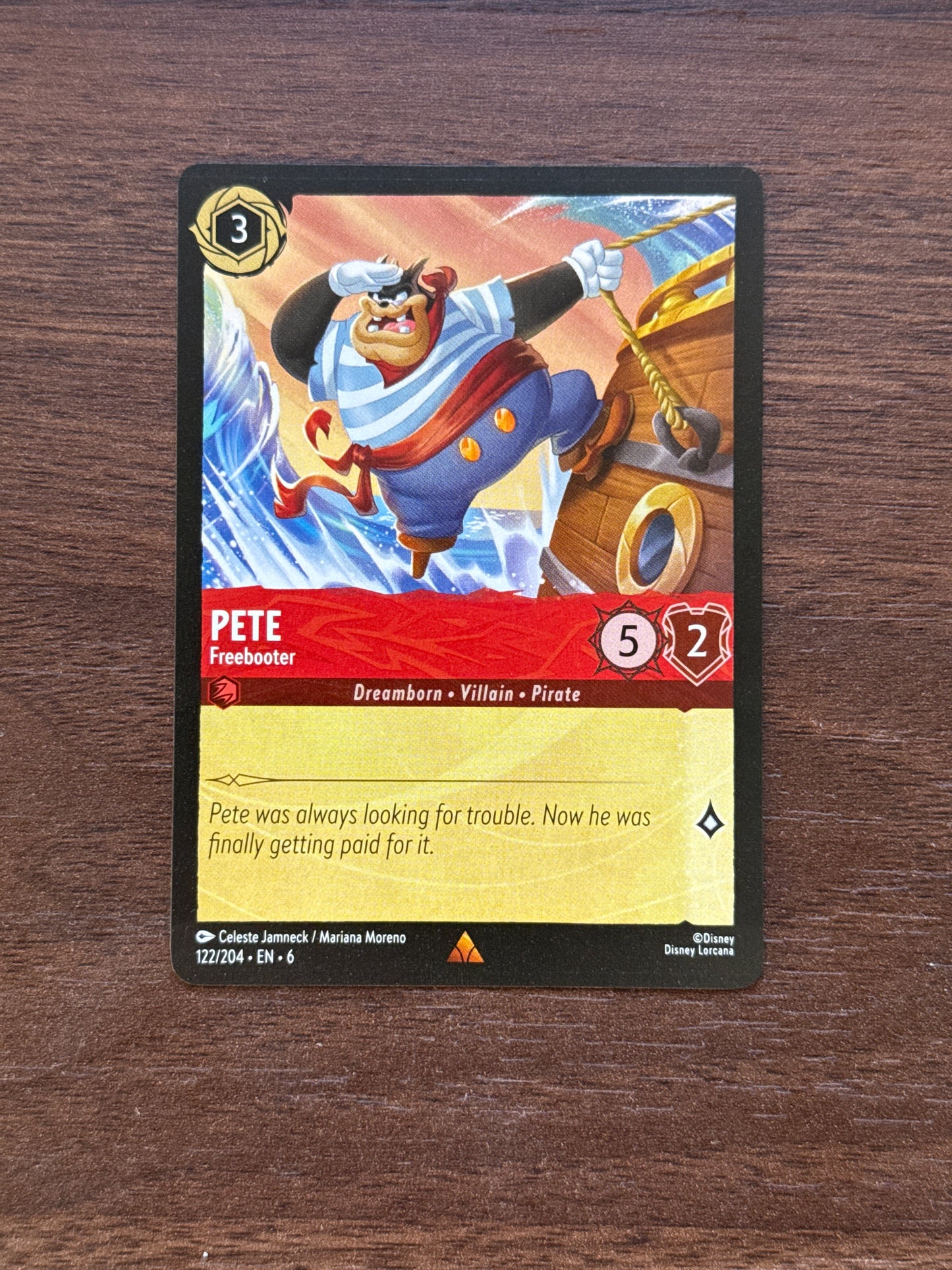 122/204 | Pete Rare Card | Azurite Sea