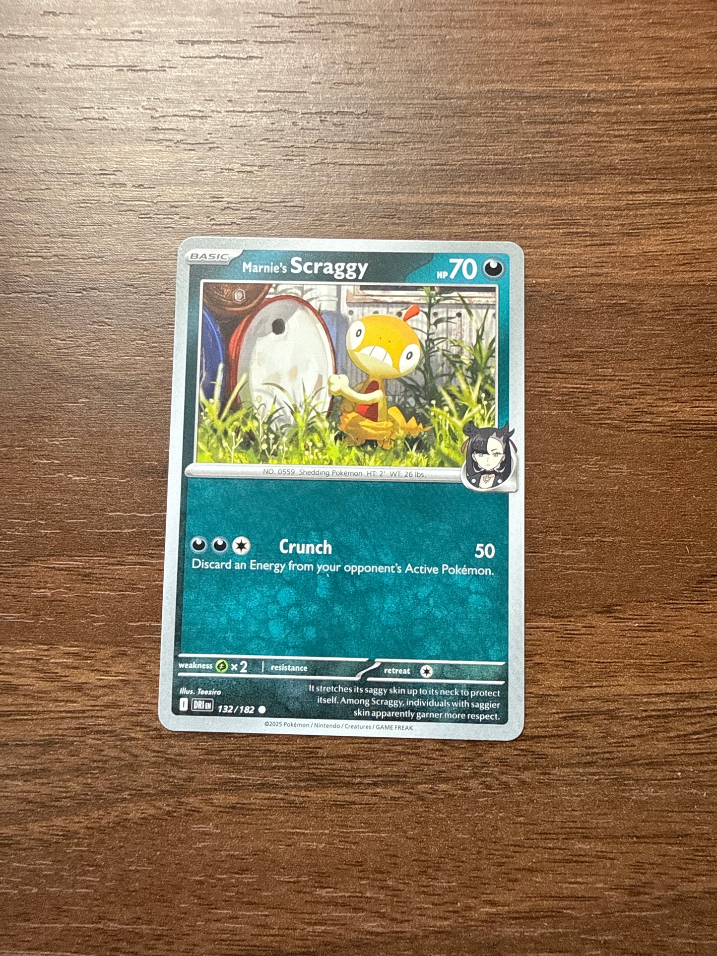 132/182 | Marnie’s Scraggy Common | Destined Rivals