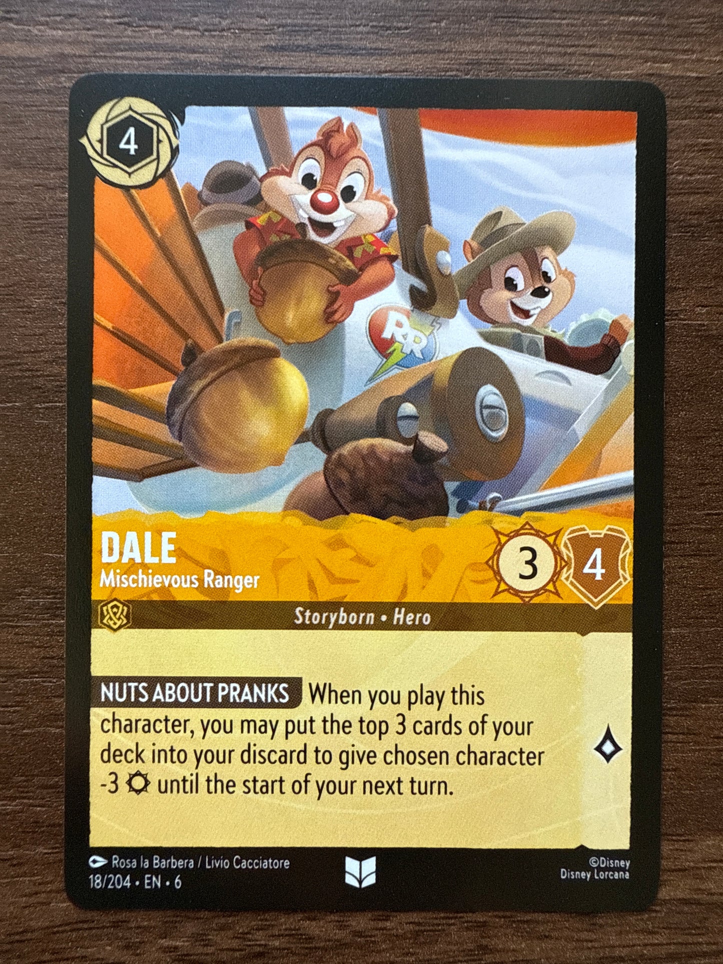 Dale Uncommon Card | Azurite Sea | 018/204