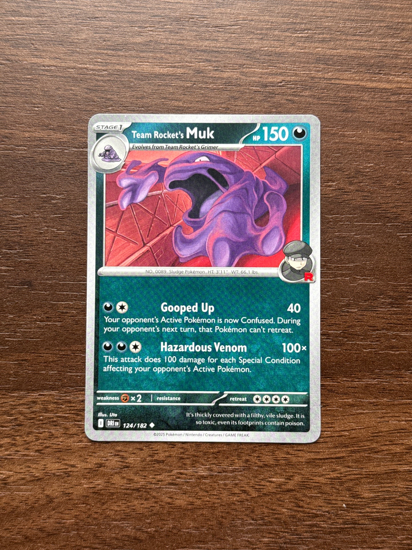 124/182 | Team Rocket’s Muk Common | Destined Rivals