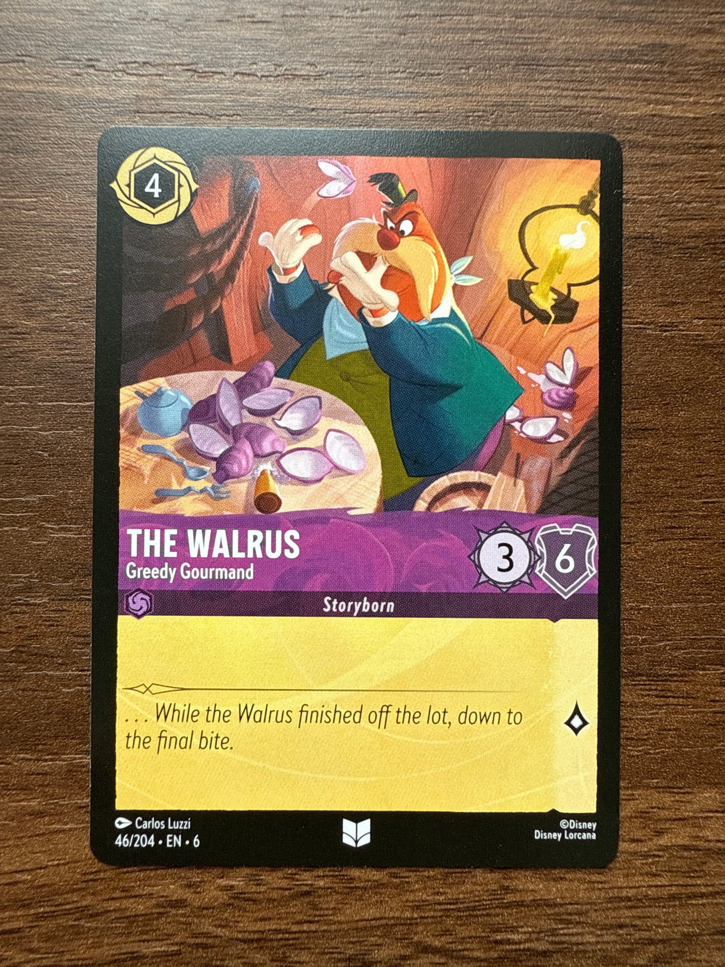 The Walrus Uncommon Card | Azurite Sea | 046/204