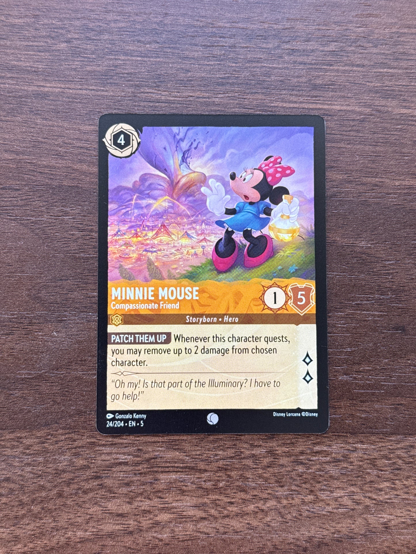 024/204 | Minnie Mouse Common | Shimmering Skies