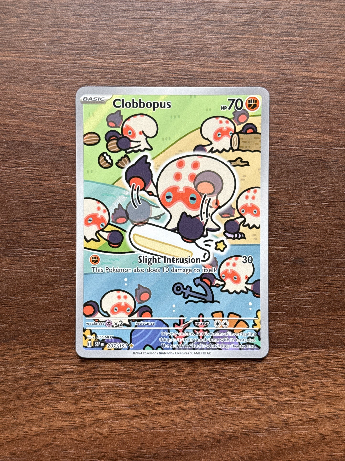 207/191 | Clobbopus Illustration Rare | Surging Sparks