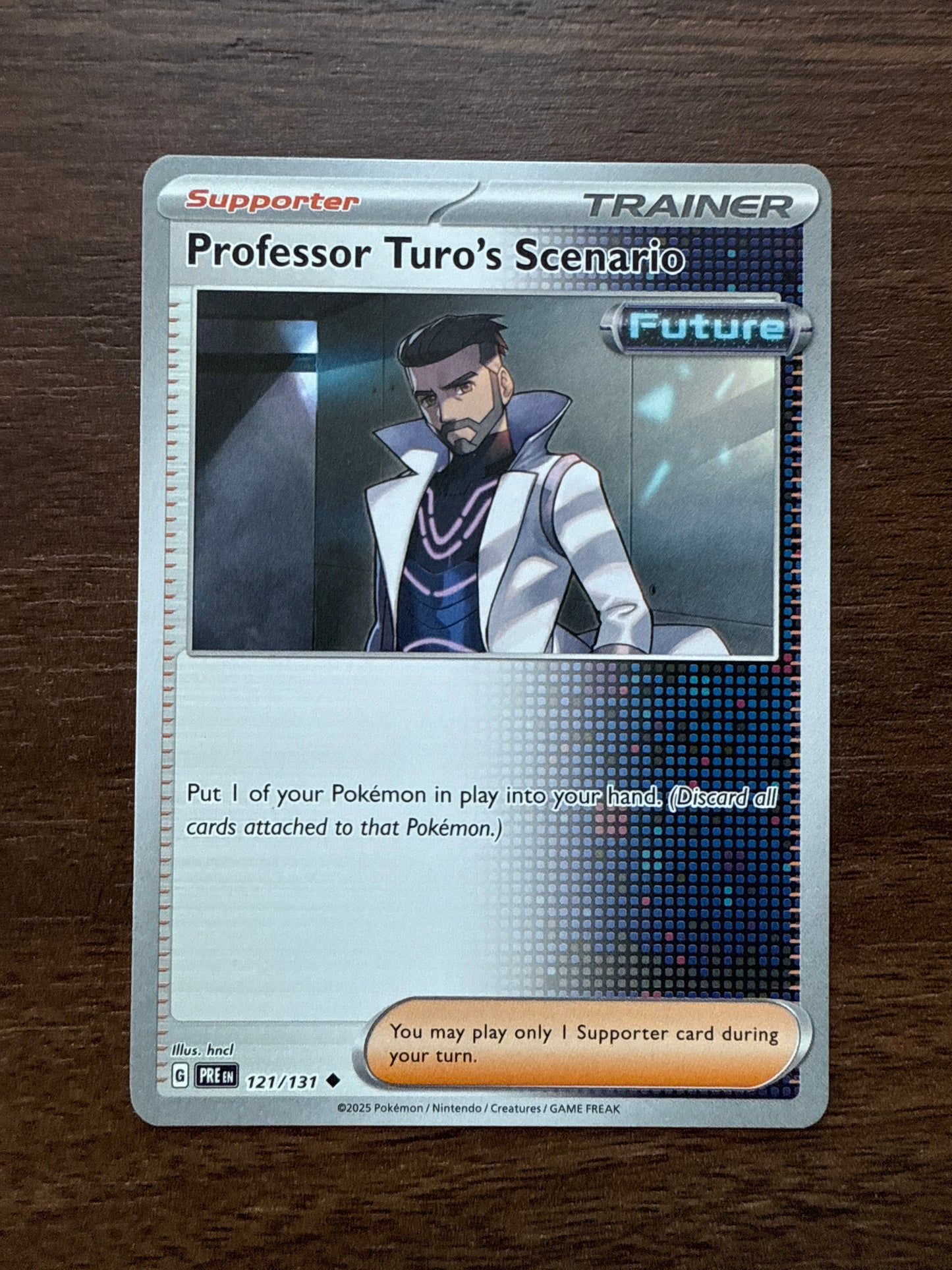 Professor Turo's Scenario Common | Prismatic Evolutions | 121/131