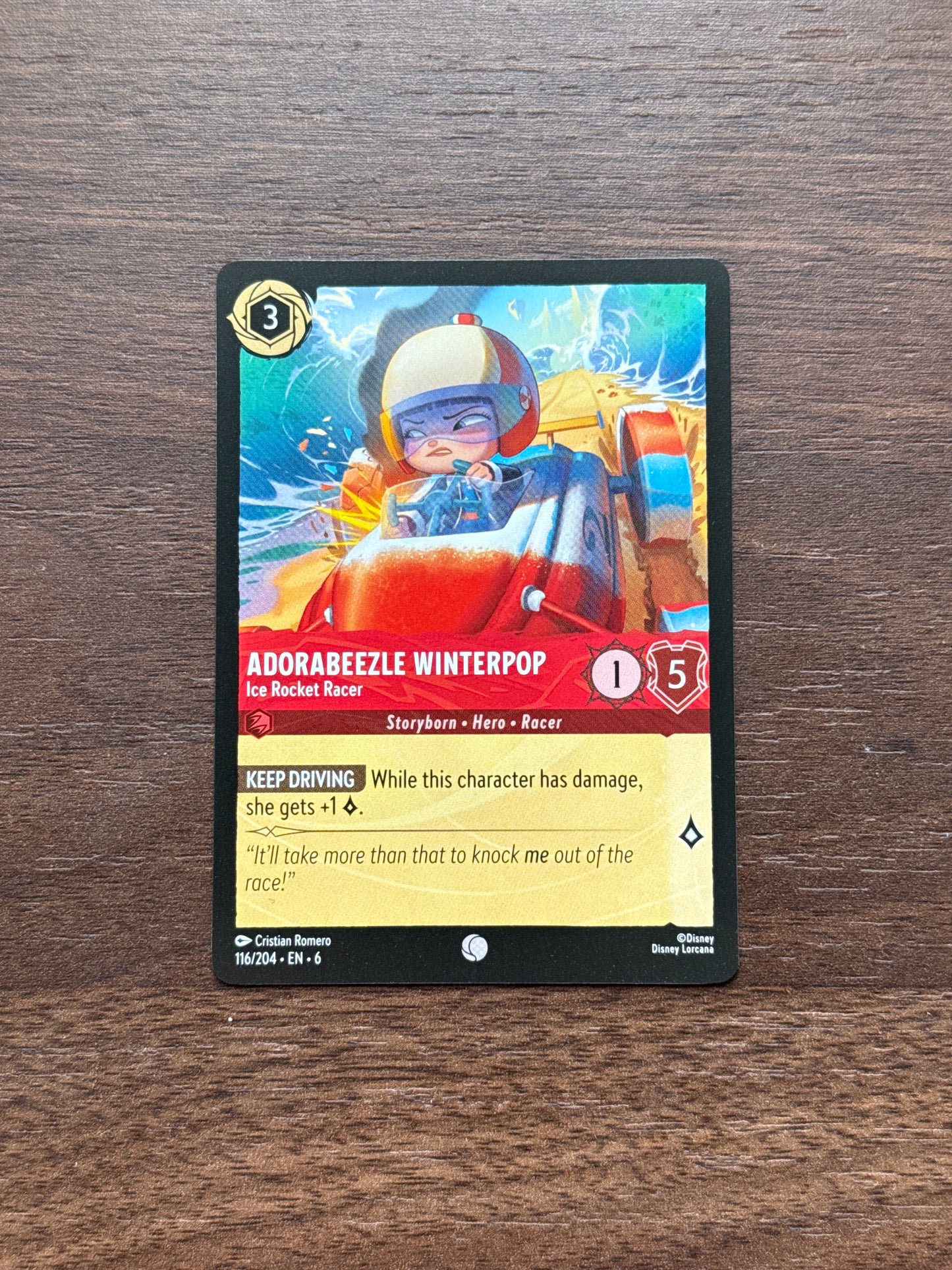 116/204 | Adorabeezle Winterpop Common Card | Azurite Sea