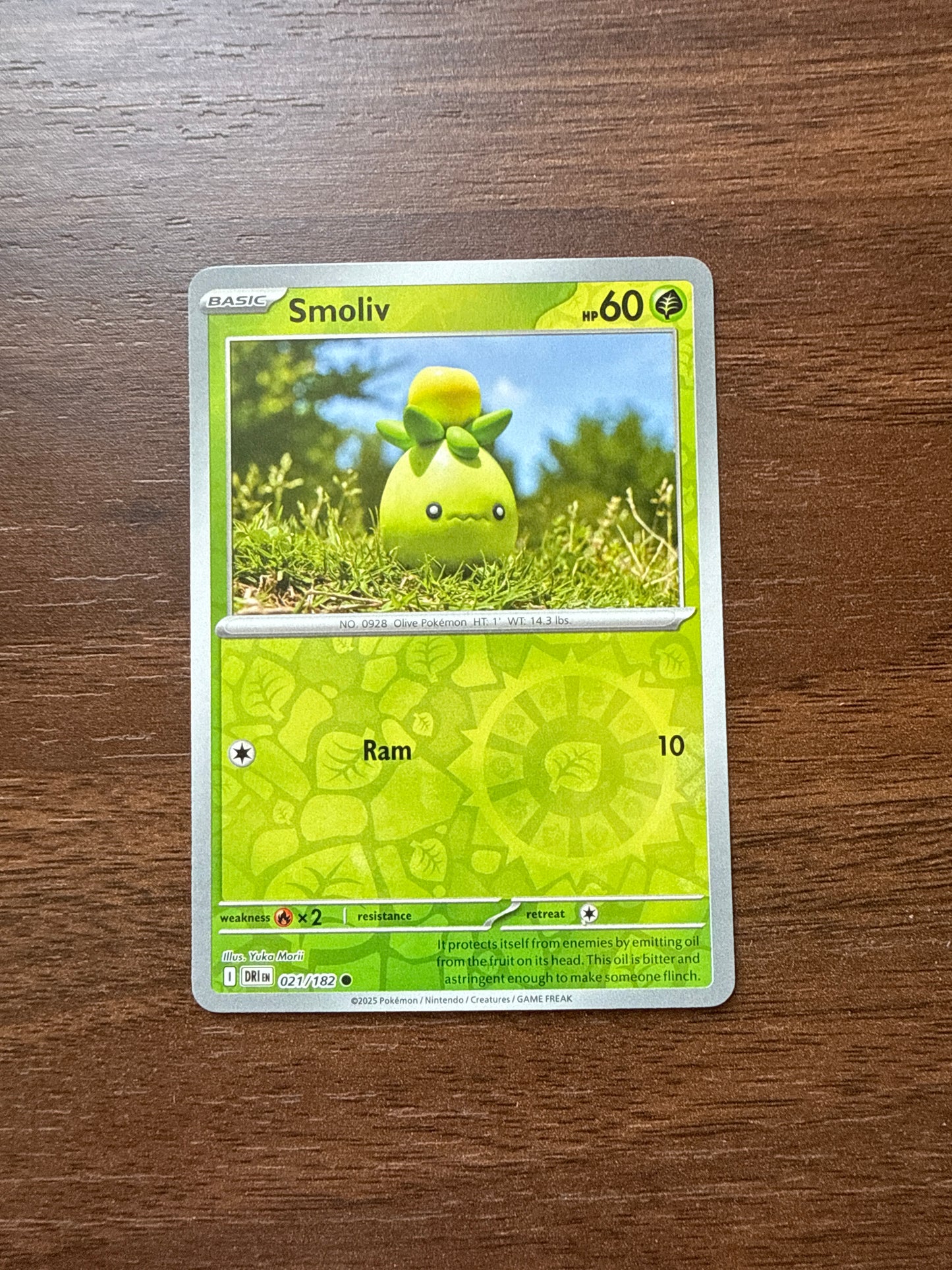 021/182 | Smoliv Rev Holo | Destined Rivals