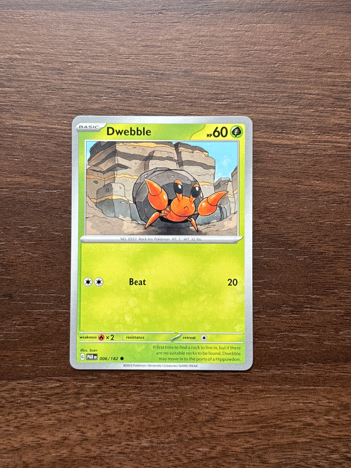 006/182 | Dwebble Common | Paradox Rift