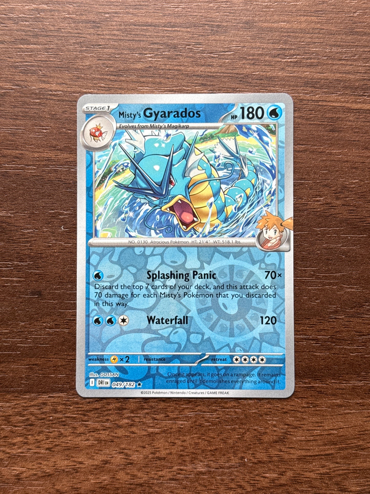 049/182 | Misty's Gyarados Rev Holo | Destined Rivals