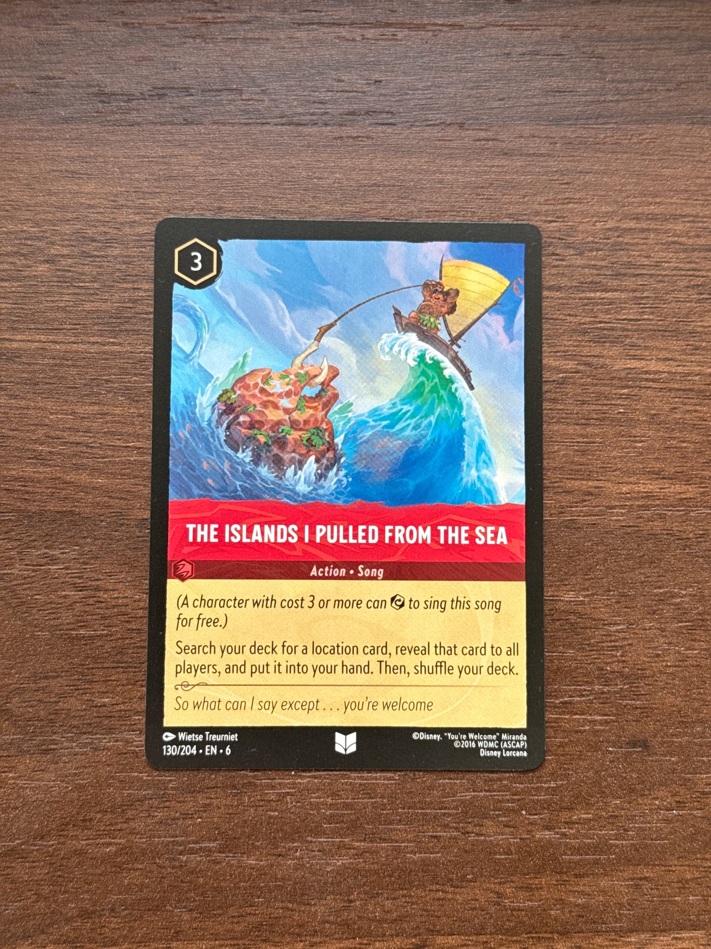 130/204 | The Islands I Pulled From The Sea Uncommon Card | Azurite Sea