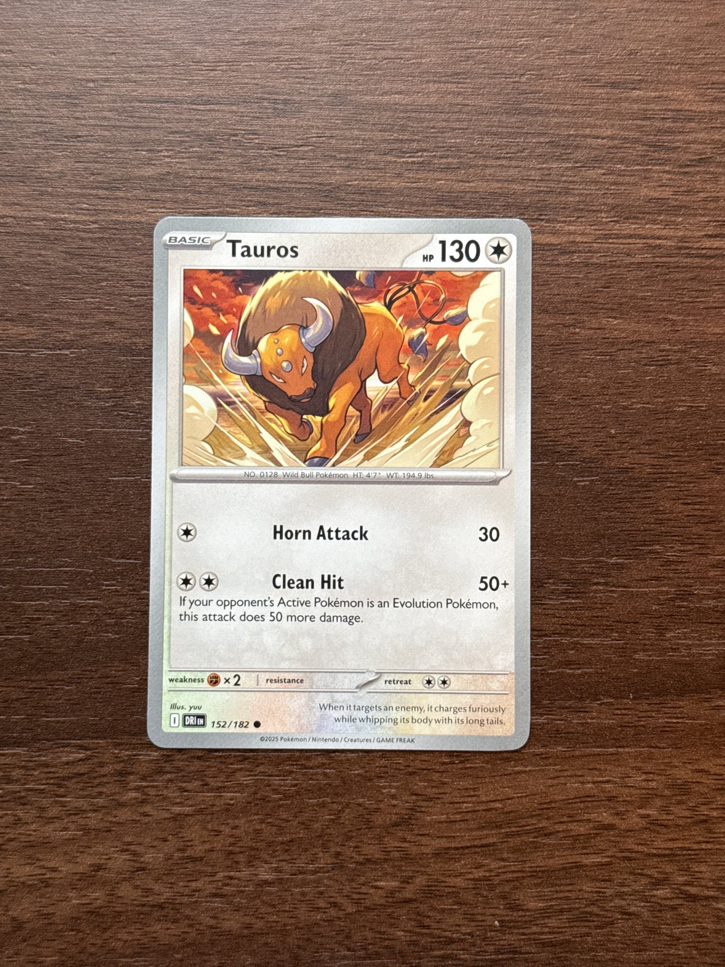152/182 | Tauros Common | Destined Rivals