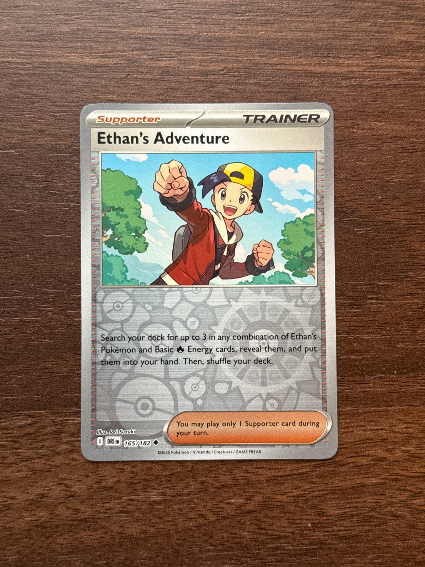 165/182 | Ethan's Adventure Rev Holo | Destined Rivals