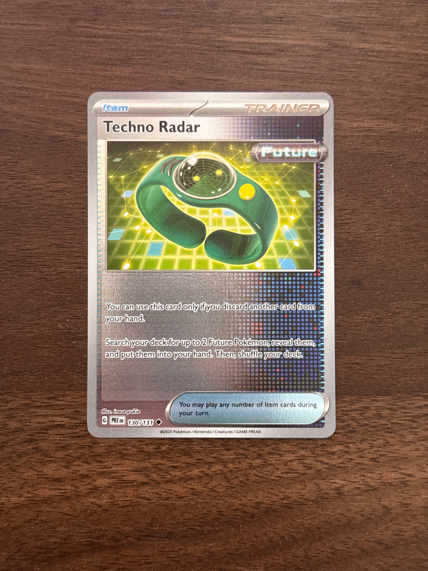 130/131 | Techno Radar Rev Holo | Prismatic Evolutions