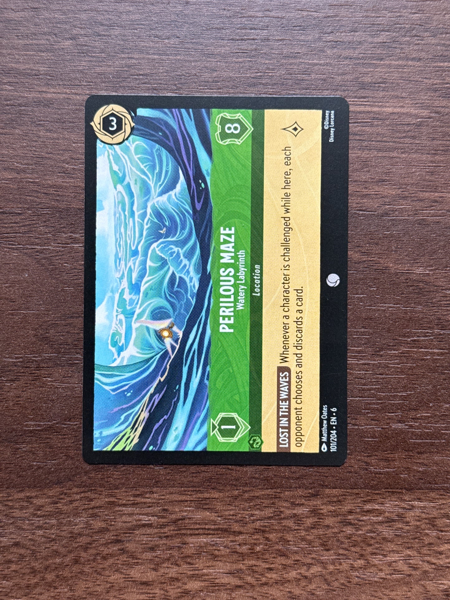 101/204 | Perilous Maze Common Card | Azurite Sea