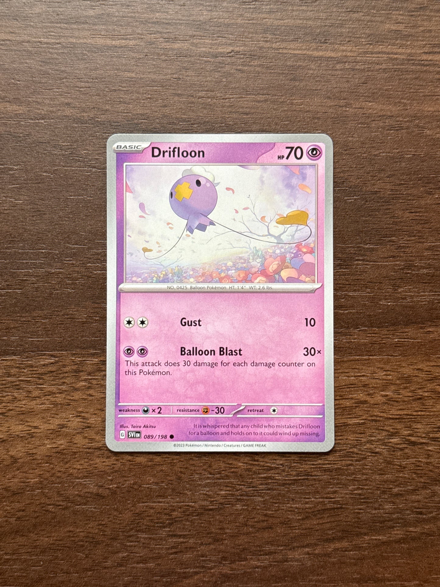089/198 | Drifloon Common | Scarlet & Violet Base