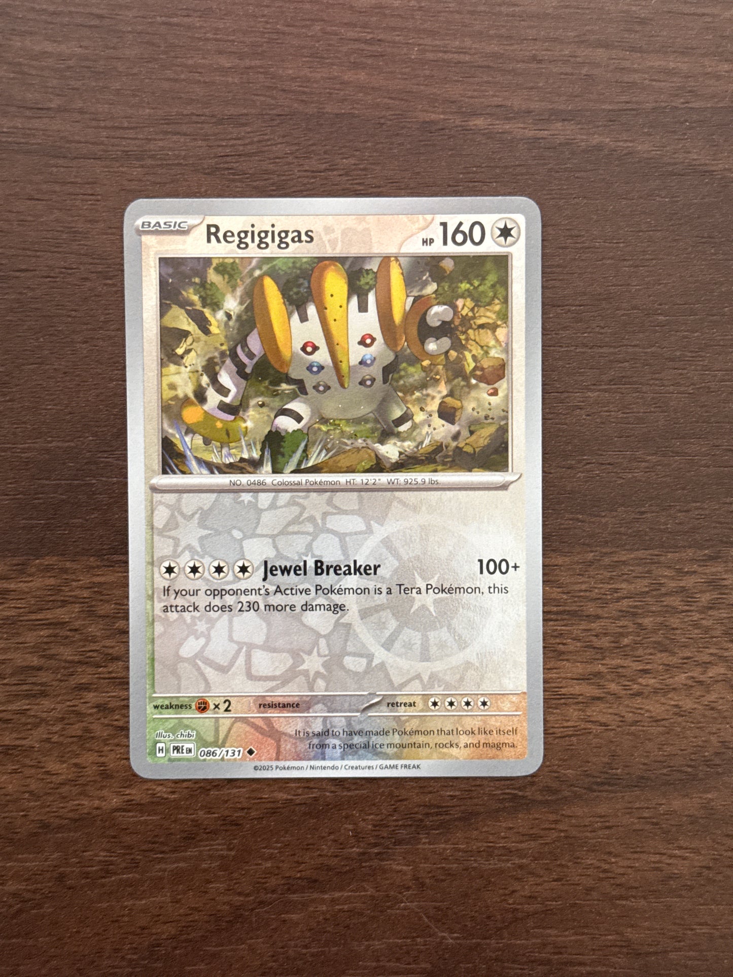 086/131 | Regigigas Rev Holo | Prismatic Evolutions