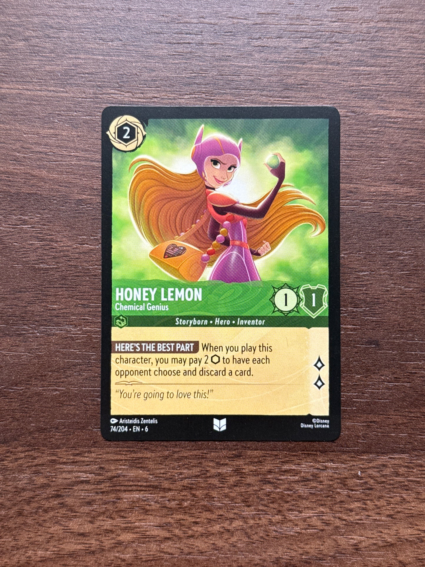 074/204 | Honey Lemon Uncommon Card | Azurite Sea