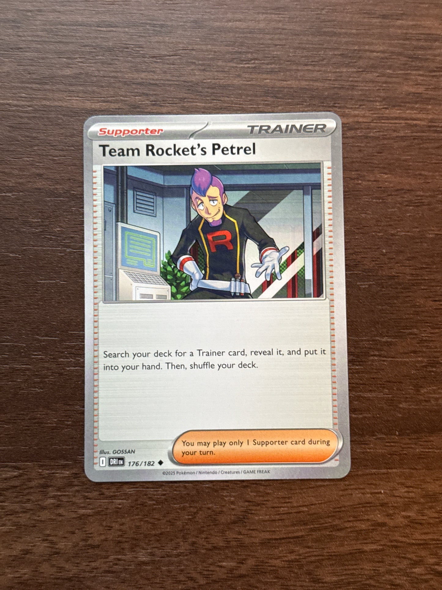 176/182 | Team Rocket's Petrel Common | Destined Rivals