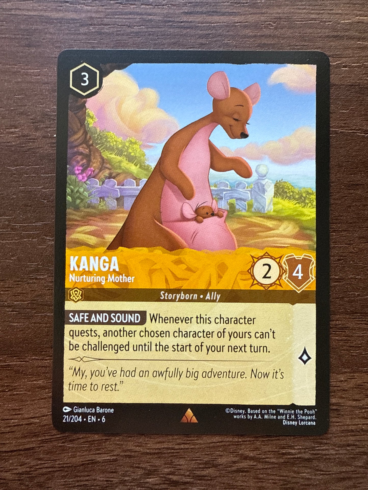 Kanga Rare Card | Azurite Sea | 021/204