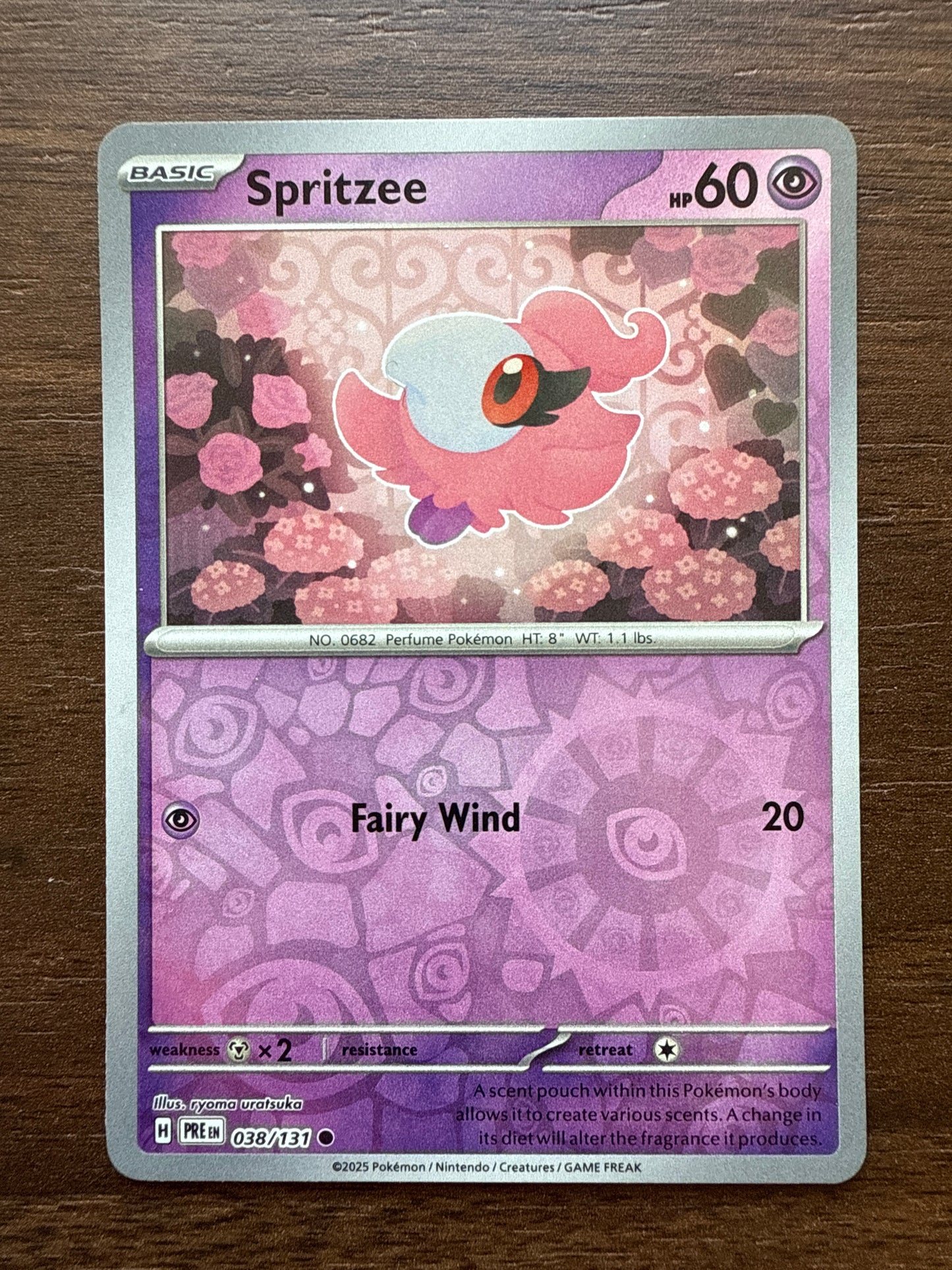 Spritzee Rev Holo | Prismatic Evolutions | 038/131