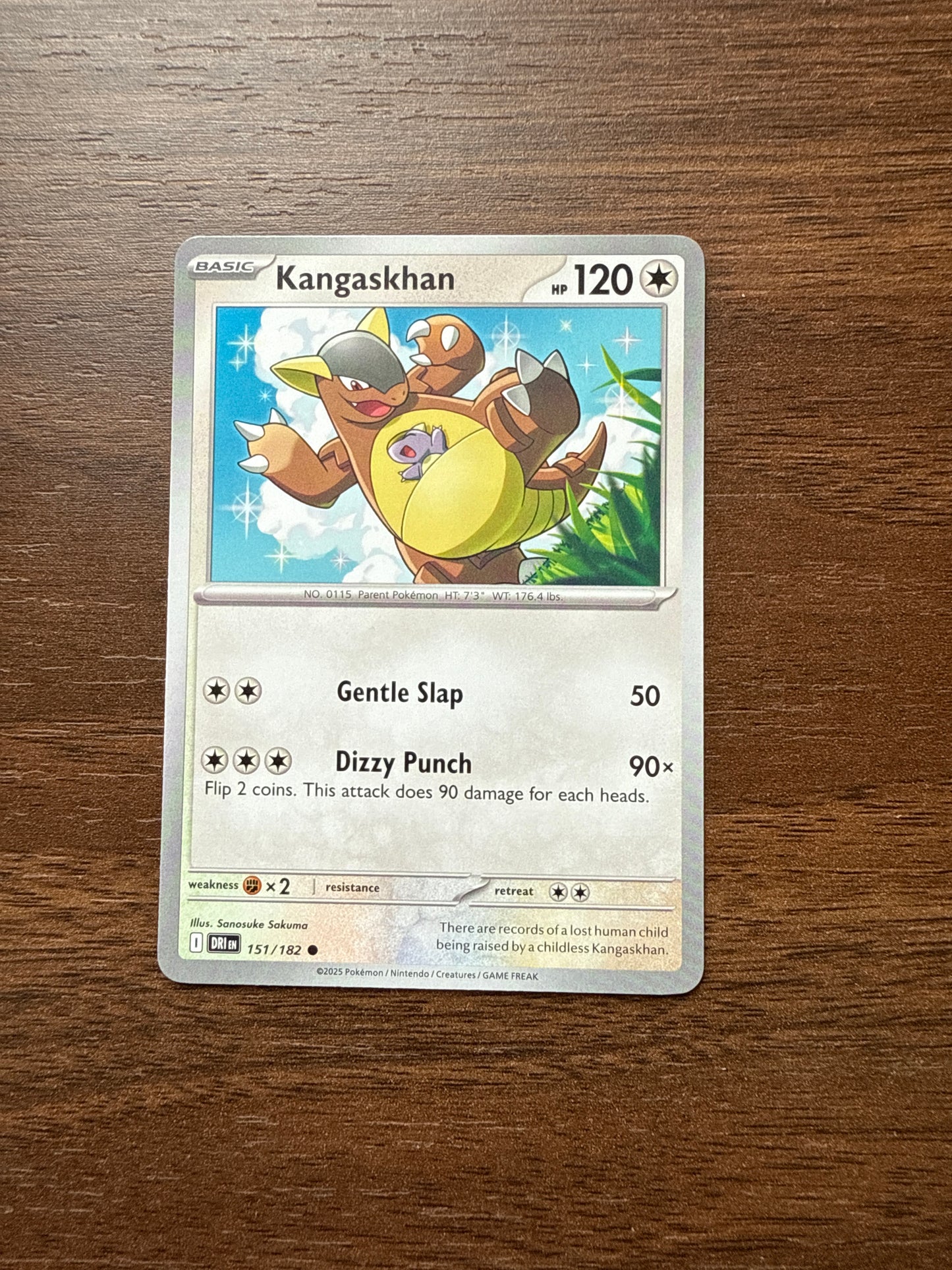 151/182 | Kangaskhan Common | Destined Rivals