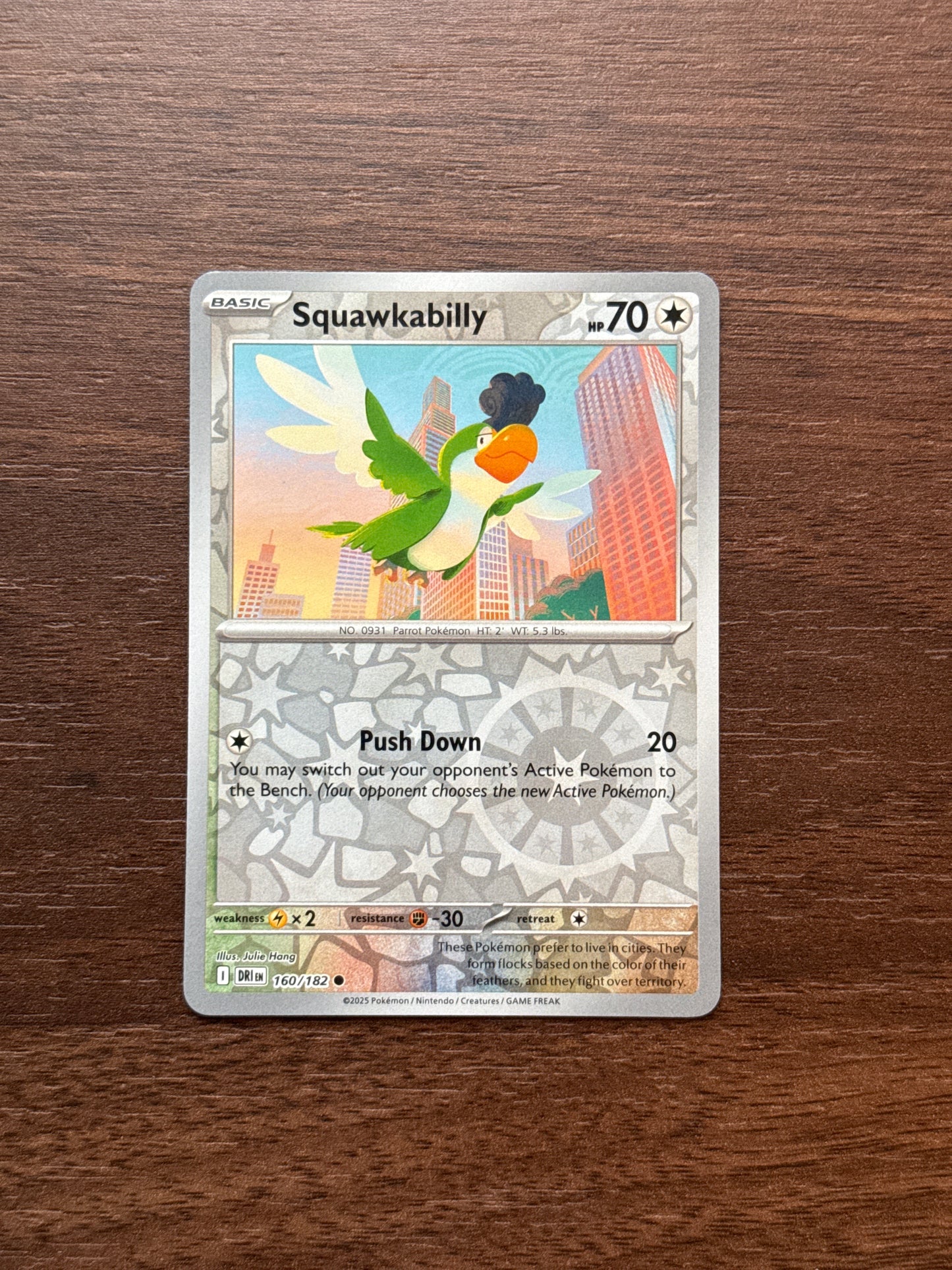 160/182 | Squawkabilly Rev Holo | Destined Rivals