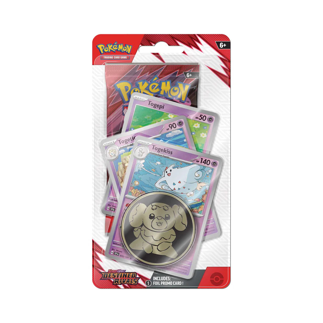 Pokemon Scarlet & Violet | Destined Rivals Checklane Blister - Togepi
