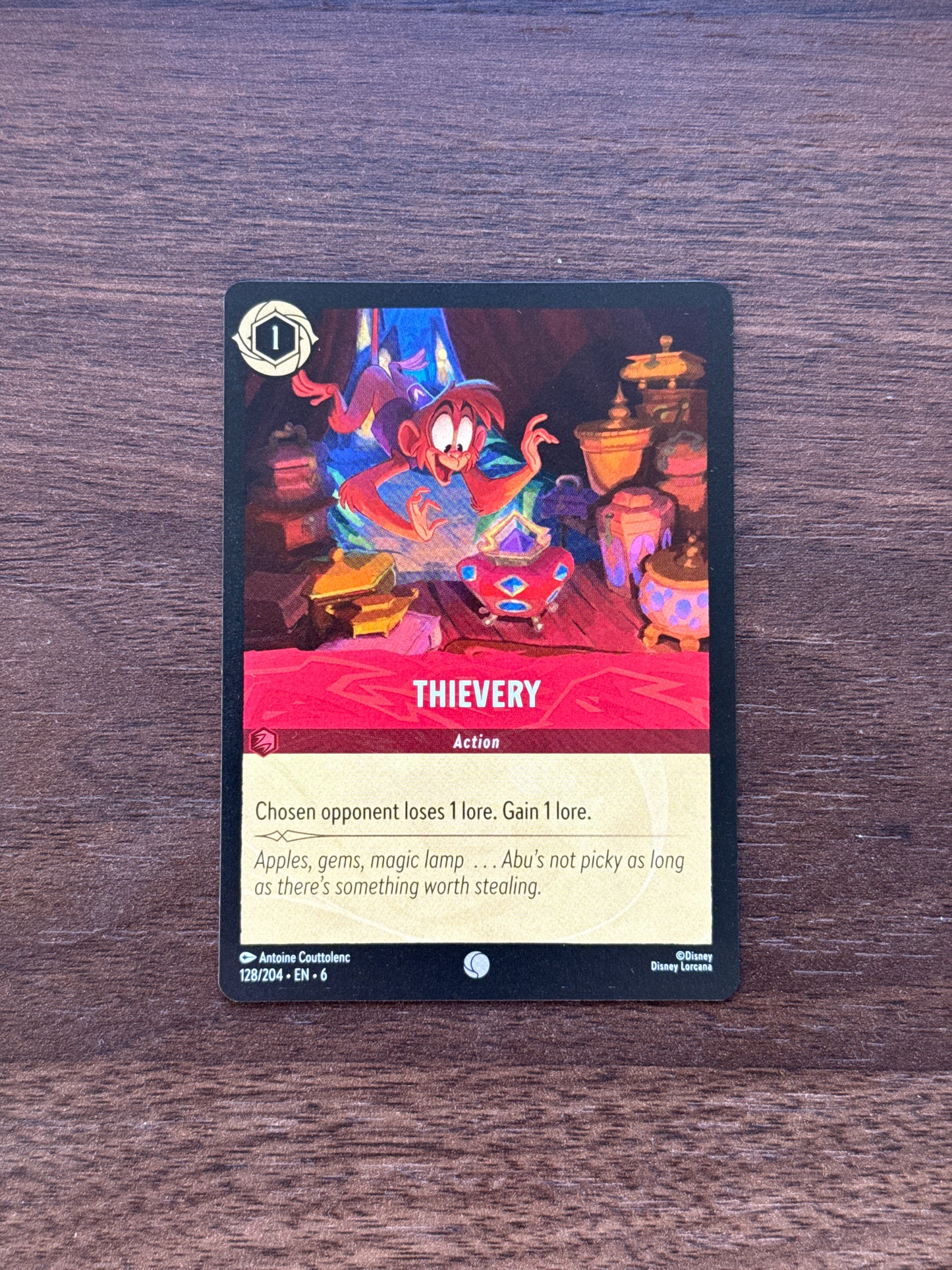 128/204 | Thievery Common Card | Azurite Sea
