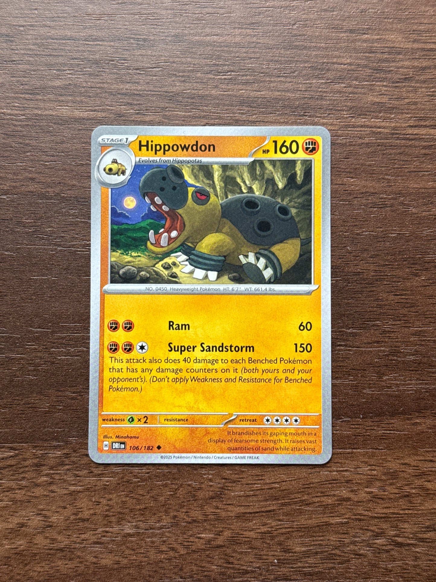 106/182 | Hippowdon Common | Destined Rivals