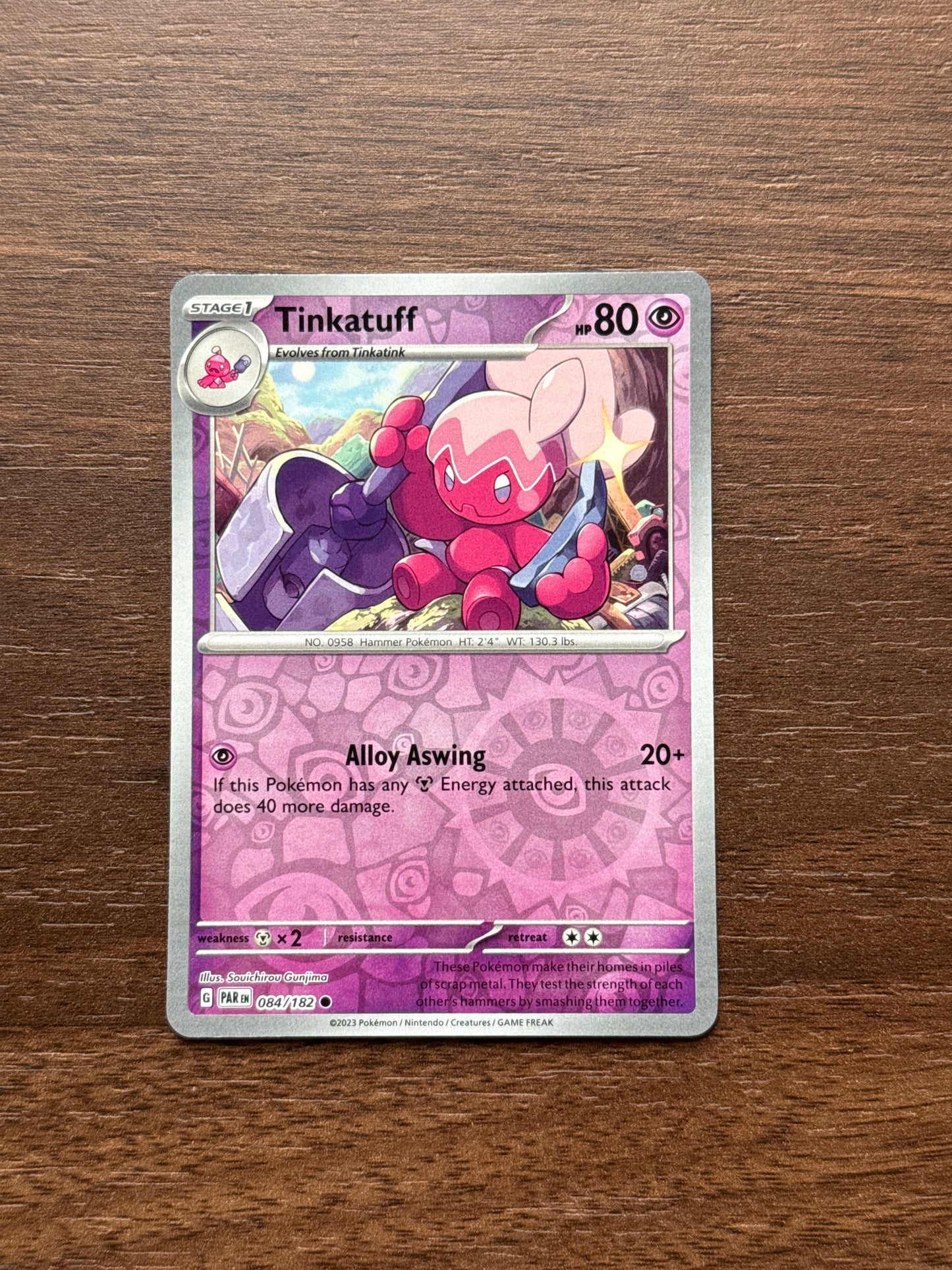 084/182 | Tinkatuff Rev Holo | Paradox Rift