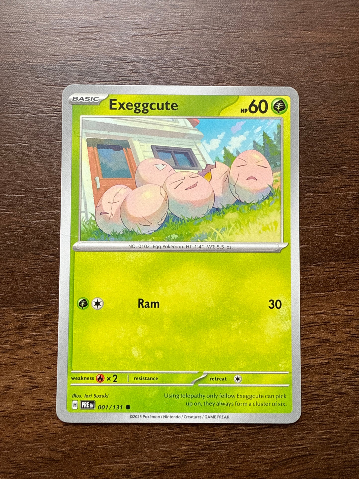 Exeggcute Common | Prismatic Evolutions | 001/131