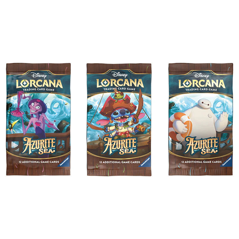 Disney Lorcana | Azurite Sea Booster Box (24 Packs)
