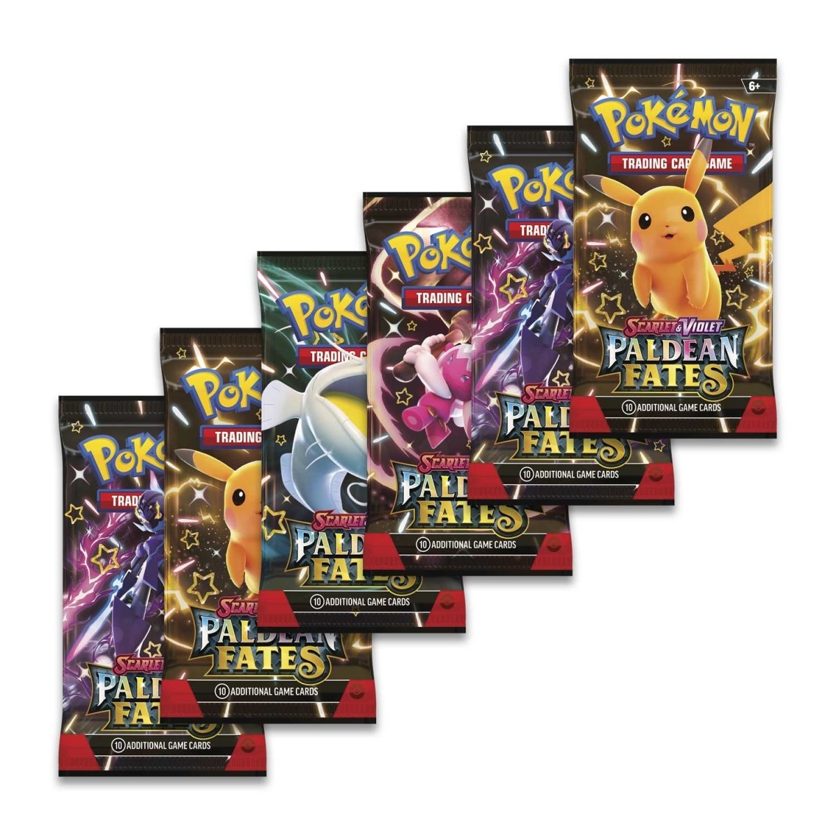 Pokemon Scarlet & Violet | Paldean Fates Booster Bundle (6 Packs)