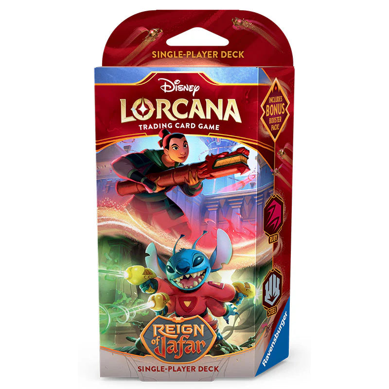Disney Lorcana | Reign Of Jafar Deck - Mulan & Stitch