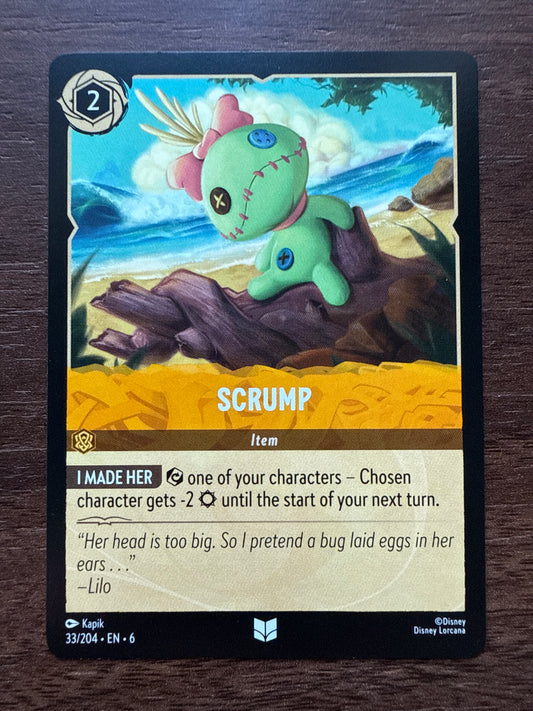 Scrump Uncommon Card | Azurite Sea | 033/204
