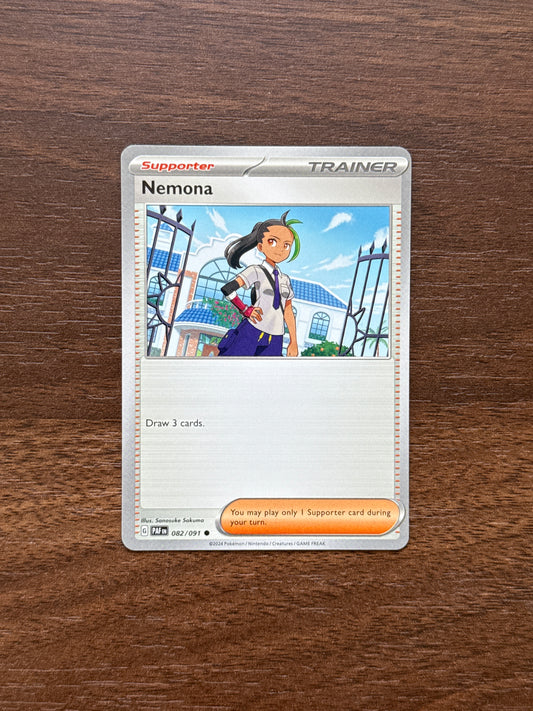 082/091 | Nemona Common | Paldean Fates