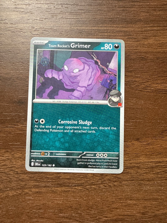123/182 | Team Rocket’s Grimer Common | Destined Rivals