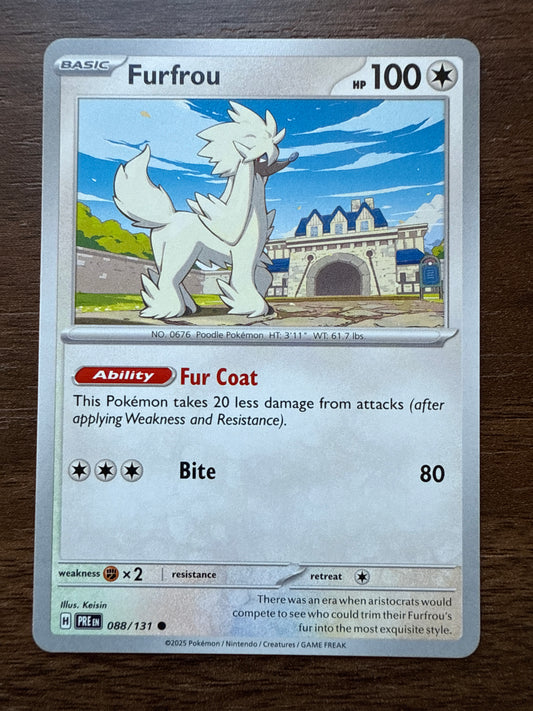 Furfrou Common | Prismatic Evolutions | 088/131