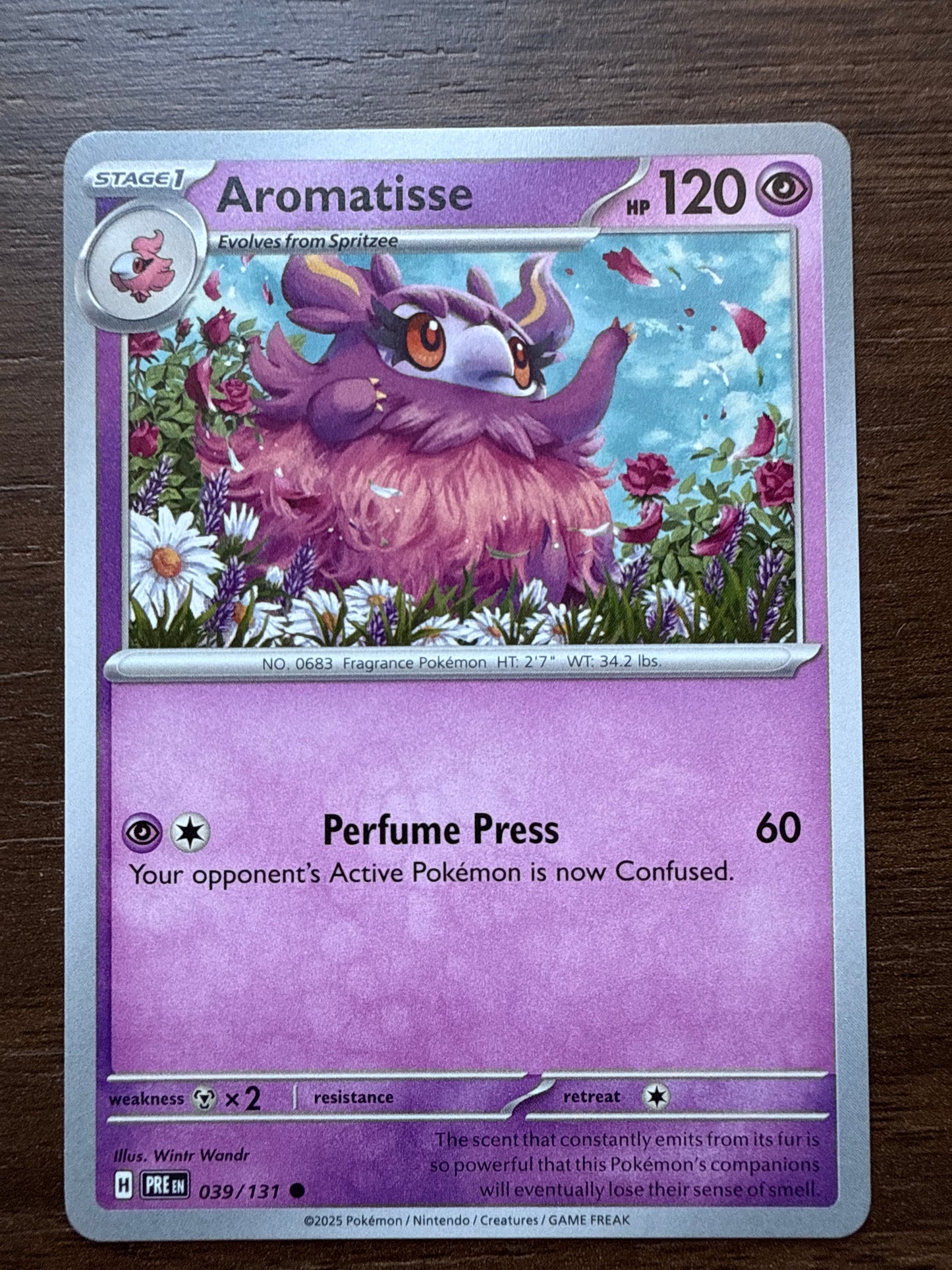 Aromatisse Common | Prismatic Evolutions | 039/131