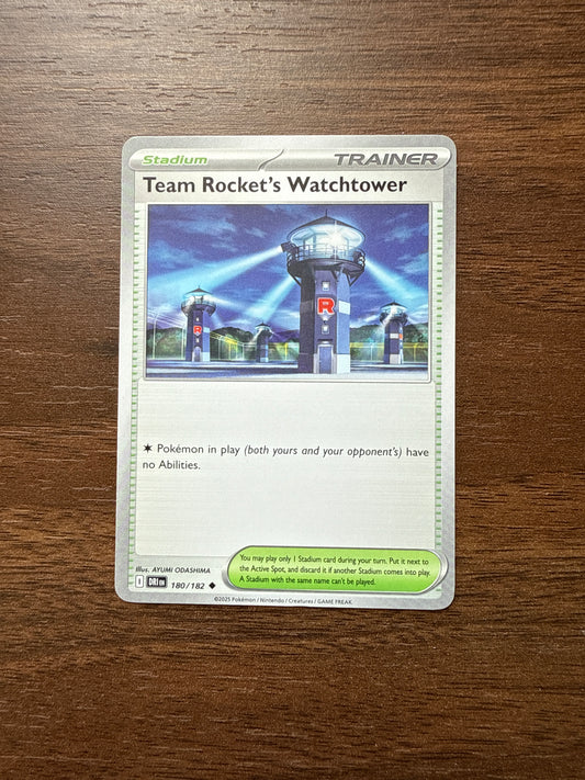 180/182 | Team Rocket’s Watchtower Common | Destined Rivals
