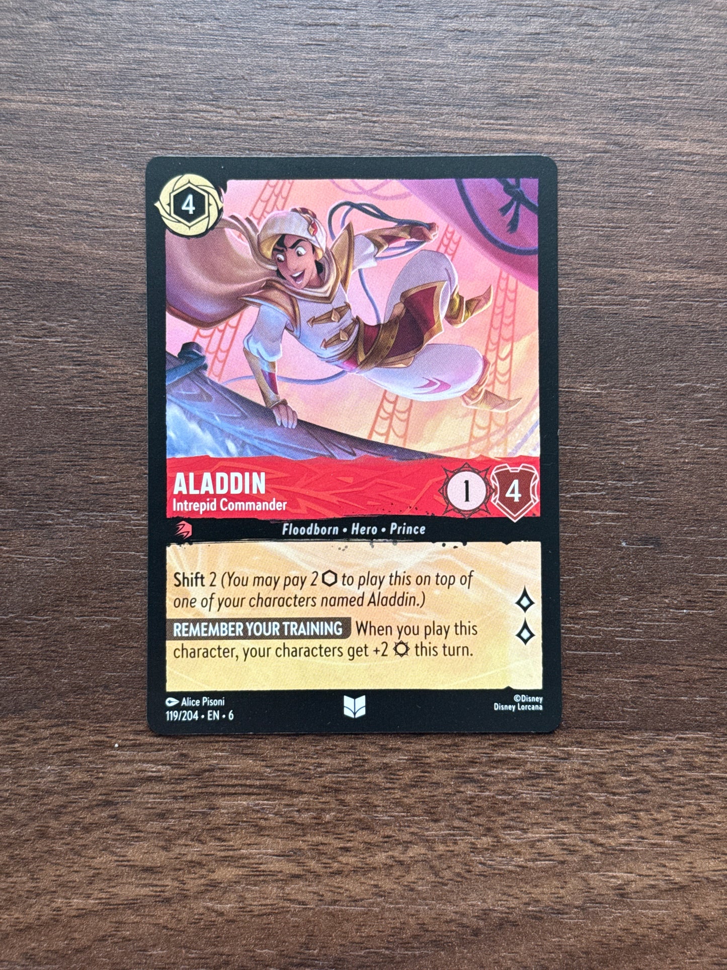 119/204 | Aladdin Uncommon Card | Azurite Sea