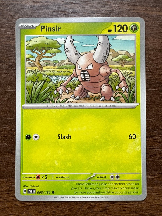 Pinsir Common | Prismatic Evolutions | 003/131