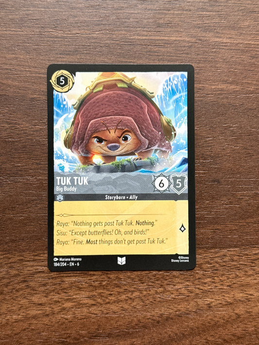184/204 | Tuk Tuk Uncommon Card | Azurite Sea