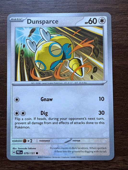 Dunsparce Common | Prismatic Evolutions | 079/131