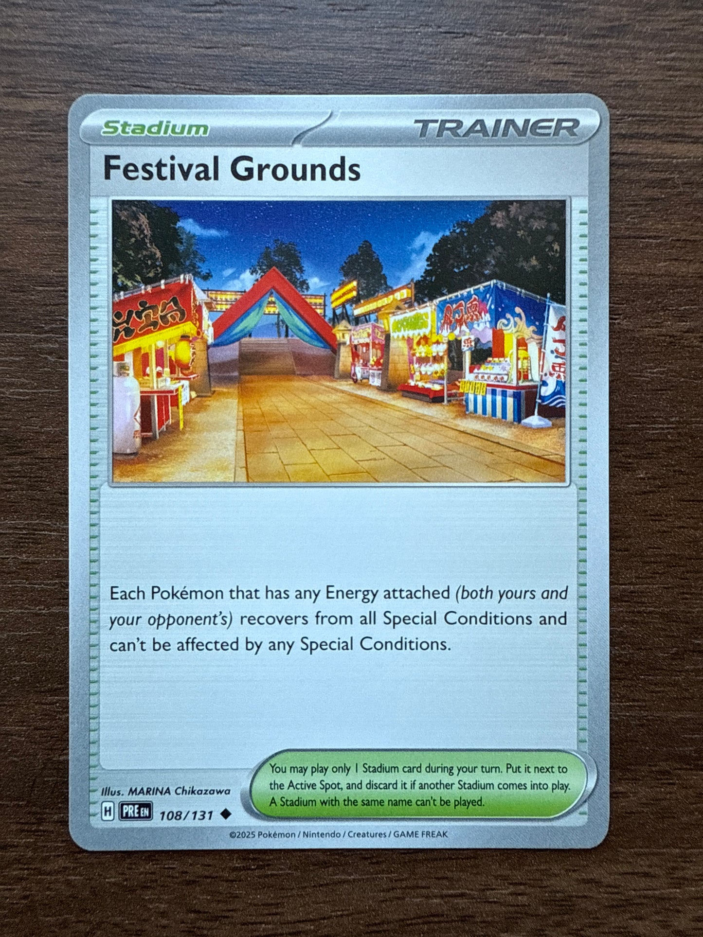 Festival Grounds Common | Prismatic Evolutions | 108/131