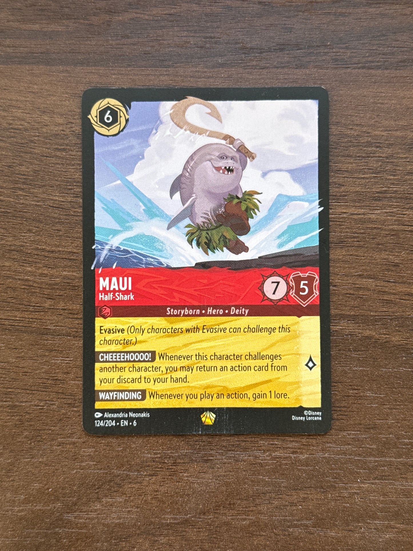 124/204 | Maui Legendary Card | Azurite Sea