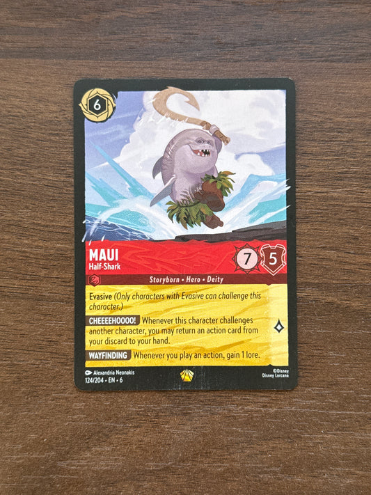 124/204 | Maui Legendary Card | Azurite Sea